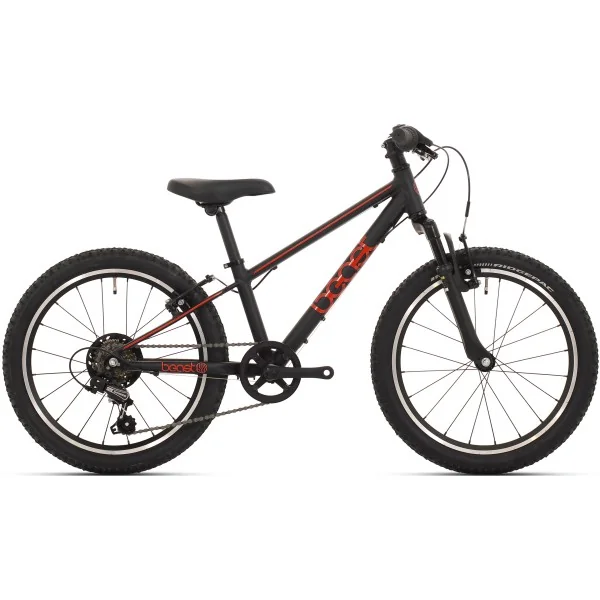 Bikefun 20" The Beast V-Brake 6 speed - zwart/rood