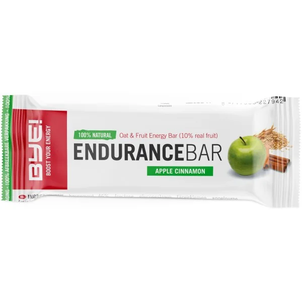 BYE! Endurance bar appel/kaneel - 40 gram (doos à 15 stuks)