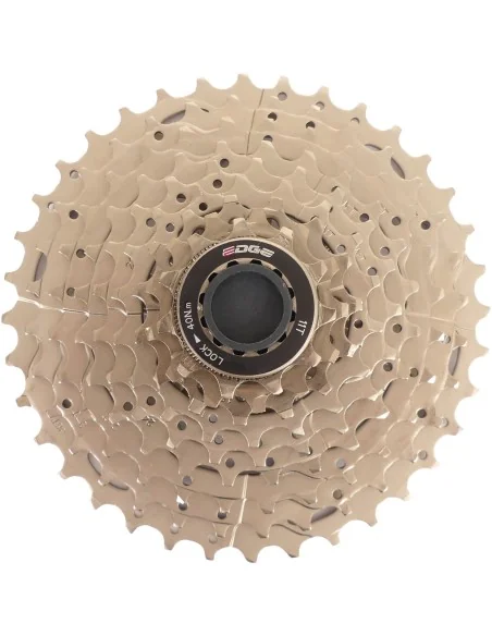 Cassette 9 speed Edge CS-M5009 11-36T - zilver