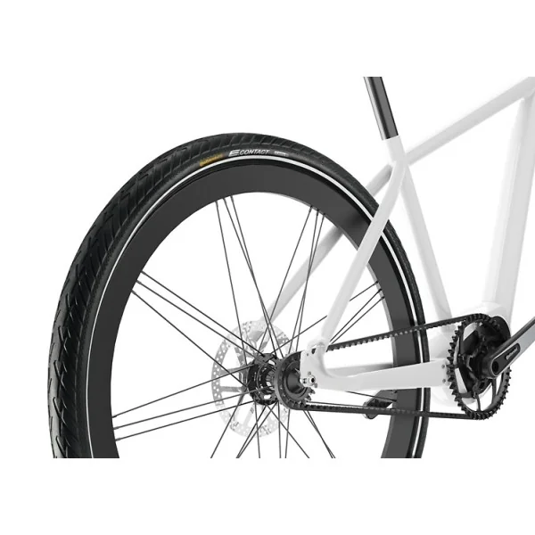 Buitenband Continental Contact Urban 28 x 1.60" / 42-622 mm - zwart met reflectie