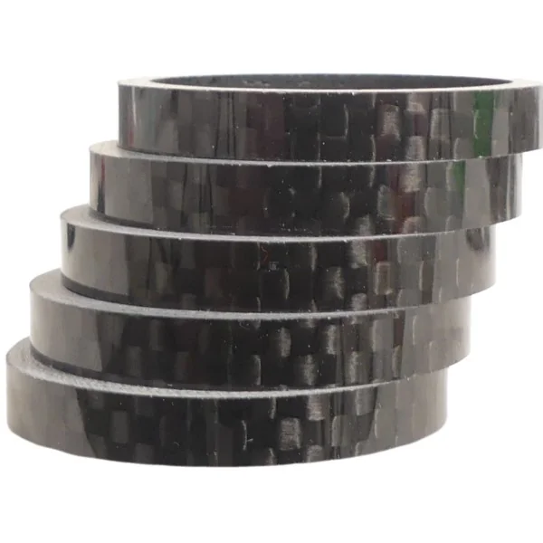 Ahead spacer 1-1/8" 5 mm - carbon (5 stuks)