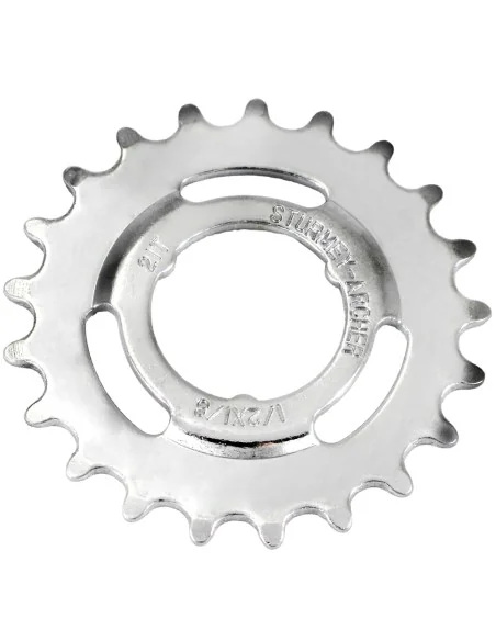 Tandwiel Sturmey Archer 21T - 1/8" doorgezet - chroom