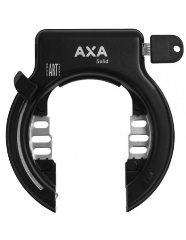 Ringslot Axa Solid - zwart (werkplaatsverpakking)