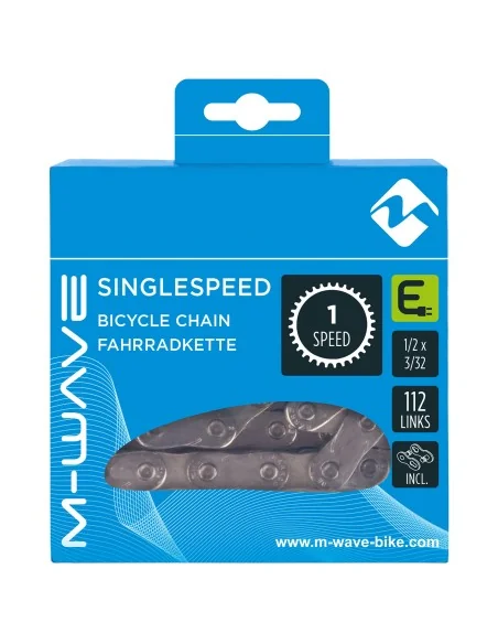 Fietsketting M-Wave single speed / naafversnelling E-bike - 112 schakels