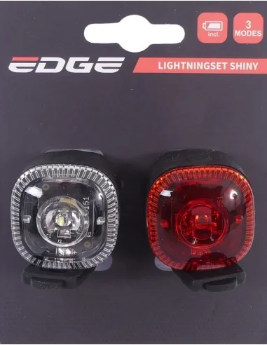 Verlichtingsset Edge Shiny - voor/achter