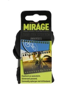 Zadeldek Mirage Undercover van stretch nylon - zwart 2