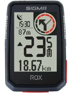 Fietscomputer GPS Sigma ROX 2.0 met overclamp butler stuurhouder - zwart
