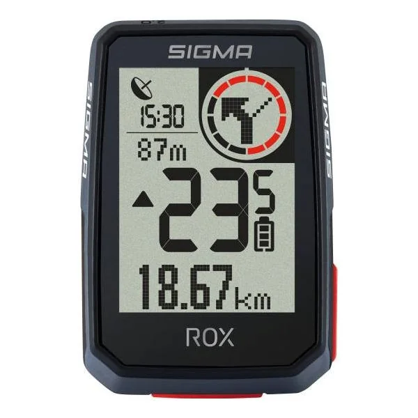 Fietscomputer GPS Sigma ROX 2.0 met overclamp butler stuurhouder - zwart