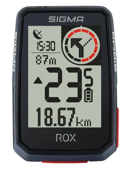 Fietscomputer GPS Sigma ROX 2.0 met overclamp butler stuurhouder - zwart