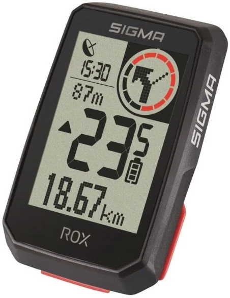 Fietscomputer GPS Sigma ROX 2.0 met overclamp butler stuurhouder - zwart