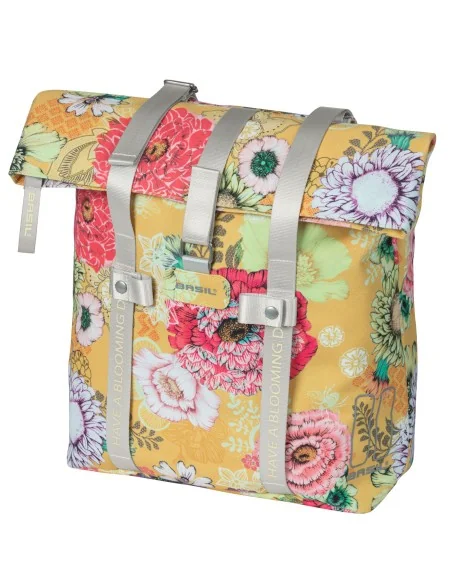 Fietstas Basil Bloom Field Shopper 20 liter 30 x 15 x 38 cm - honey yellow
