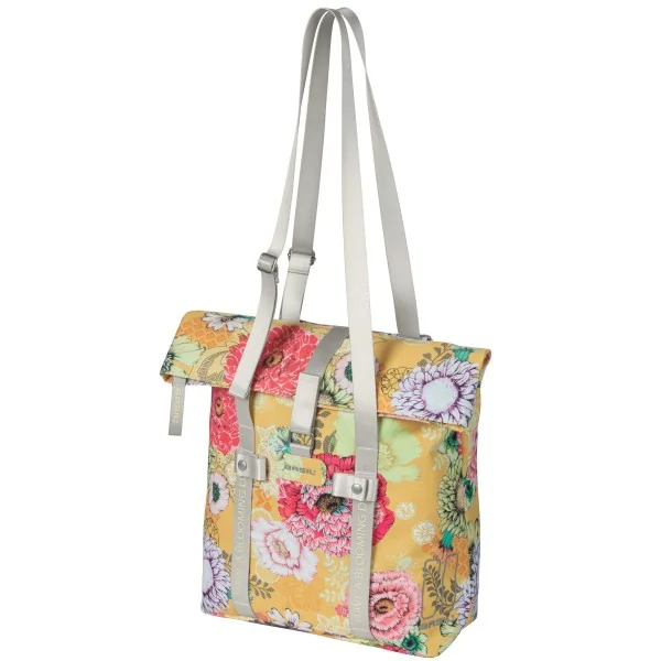 Fietstas Basil Bloom Field Shopper 20 liter 30 x 15 x 38 cm - honey yellow
