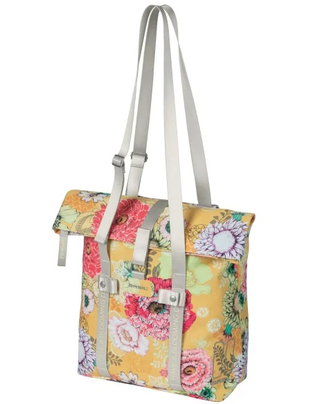 Fietstas Basil Bloom Field Shopper 20 liter 30 x 15 x 38 cm - honey yellow