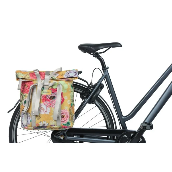 Fietstas Basil Bloom Field Shopper 20 liter 30 x 15 x 38 cm - honey yellow