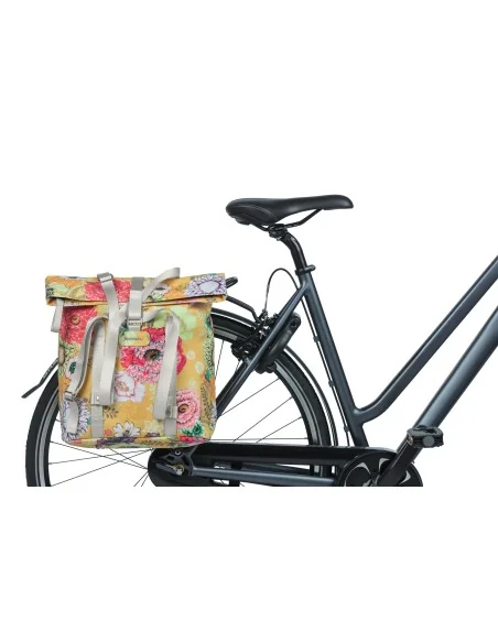 Fietstas Basil Bloom Field Shopper 20 liter 30 x 15 x 38 cm - honey yellow