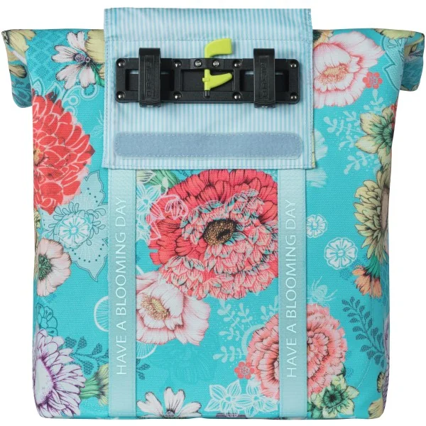 Fietstas Basil Bloom Field Shopper 20 liter 30 x 15 x 38 cm - sky blue