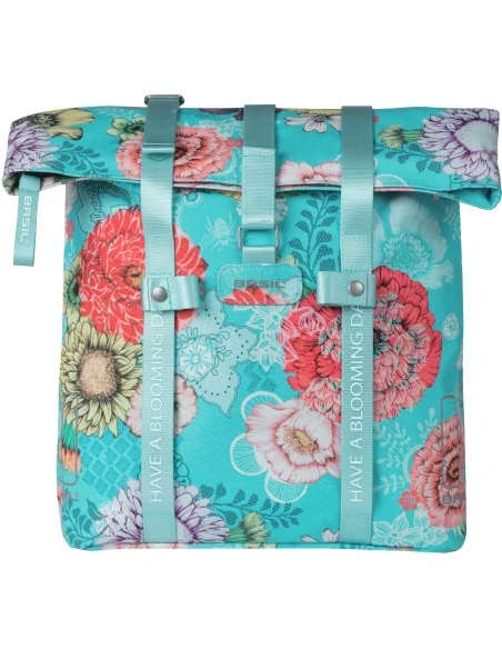 Fietstas Basil Bloom Field Shopper 20 liter 30 x 15 x 38 cm - sky blue