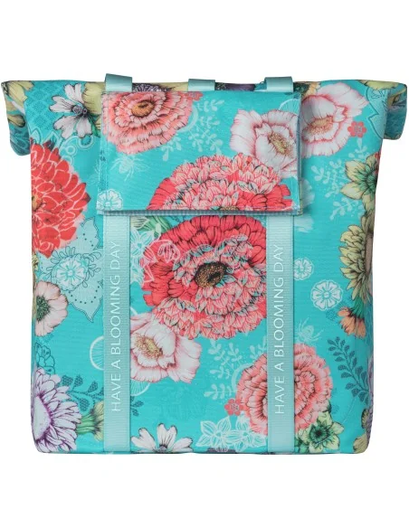 Fietstas Basil Bloom Field Shopper 20 liter 30 x 15 x 38 cm - sky blue