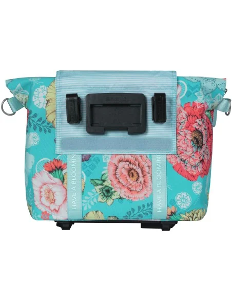 Fietstas Basil Bloom Field KF-hook MIK 11 liter 29 x 15 x 28 cm - sky blue