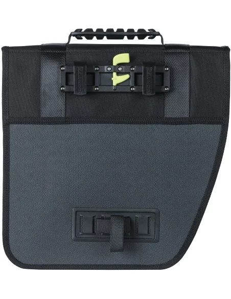 Fietstas Basil Tour Single Left 14 liter 34 x 14 x 34 cm - zwart