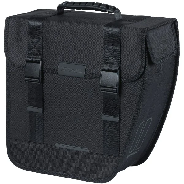 Fietstas Basil Tour Single Right 14 liter 34 x 14 x 34 cm - zwart
