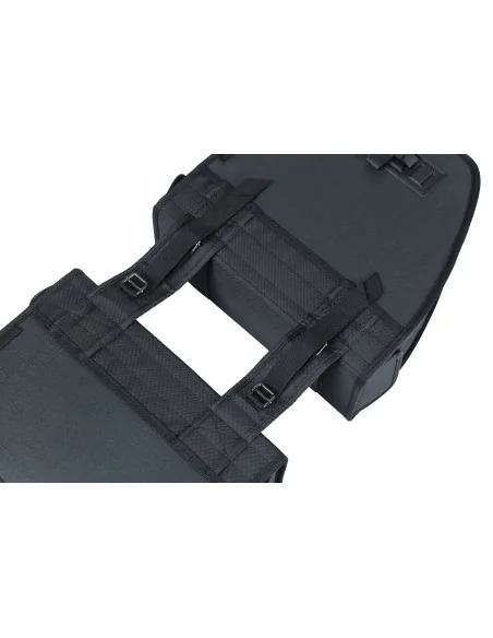 Dubbele fietstas Basil Tour Double 28 liter 34 x 14 x 34 cm - zwart