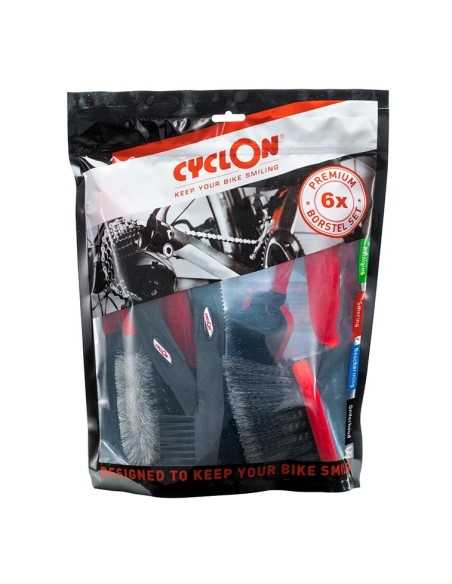 Cyclon Poetsborstelset 6-delig