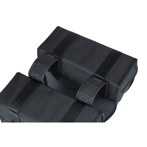 Dubbele fietstas Basil Tour Double XL 35 liter 34 x 14 x 35 cm - zwart