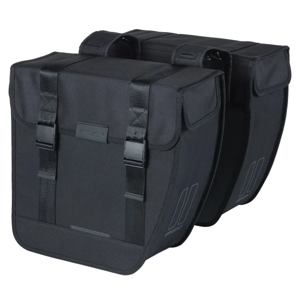 Dubbele fietstas Basil Tour Double XL 35 liter 34 x 14 x 35 cm - zwart