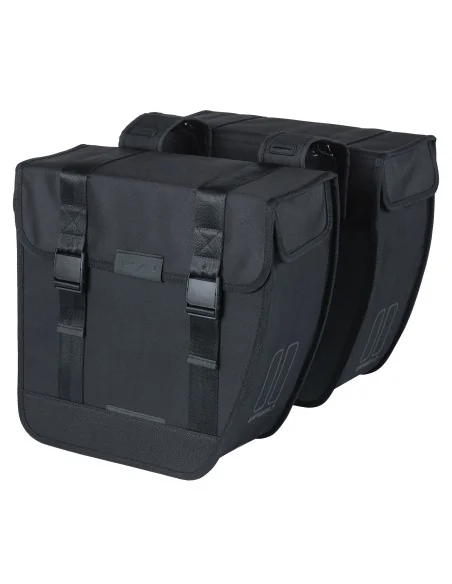Dubbele fietstas Basil Tour Double XL 35 liter 34 x 14 x 35 cm - zwart