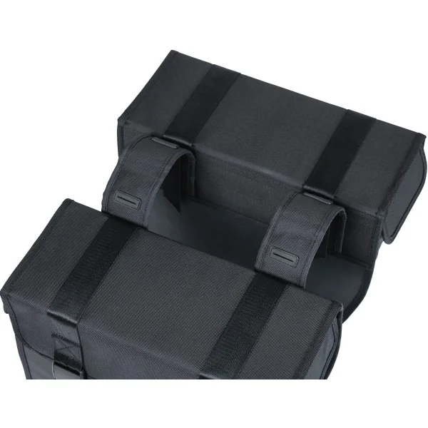 Dubbele fietstas Basil Tour Waterproof XL 35 liter 34 x 14 x 34 cm - zwart