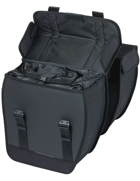 Dubbele fietstas Basil Tour Waterproof XL 35 liter 34 x 14 x 34 cm - zwart