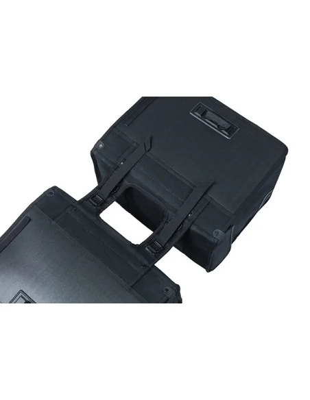 Dubbele fietstas Basil Kavan Eco Classic 58 liter 37 x 24 x 33 cm - zwart