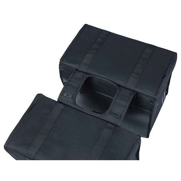 Dubbele fietstas Basil Kavan Eco Classic 68 liter 40 x 25 x 33 cm - zwart