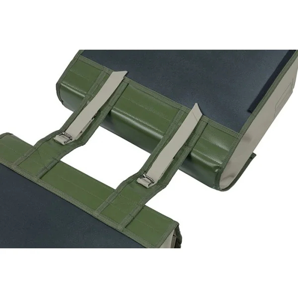 Dubbele fietstas Basil Urban Load 48-53 liter 40 x 17 x 46 cm - moss green/sand