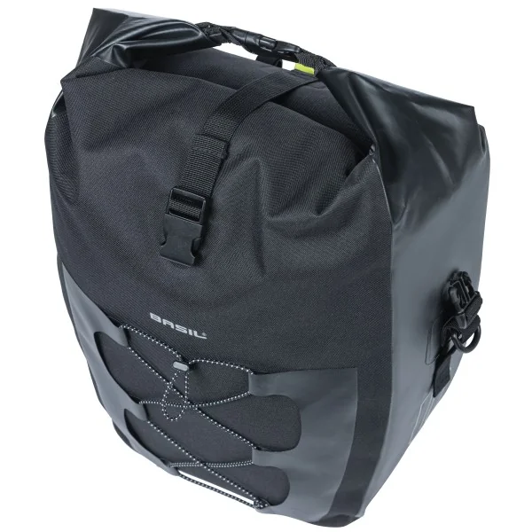 Fietstas Basil Navigator Waterproof 25-31 liter 32 x 15 x 37 cm - zwart