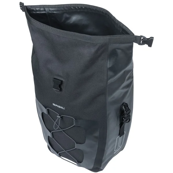 Fietstas Basil Navigator Waterproof 25-31 liter 32 x 15 x 37 cm - zwart