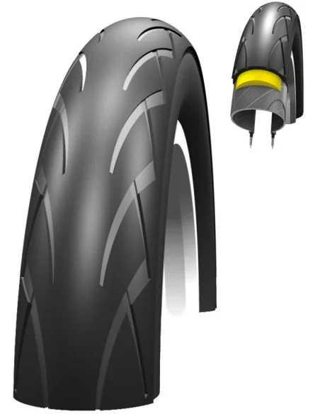 Buitenband Schwalbe Kid Plus PunctureGuard 12 x 1.75" / 47-203 mm - zwart