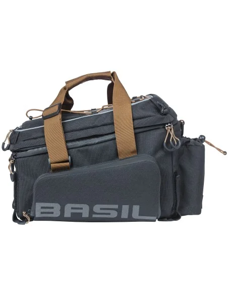 Bagagedragertas Basil Miles XL Pro 9-36 liter 31 x 23 x 20 cm - black slate