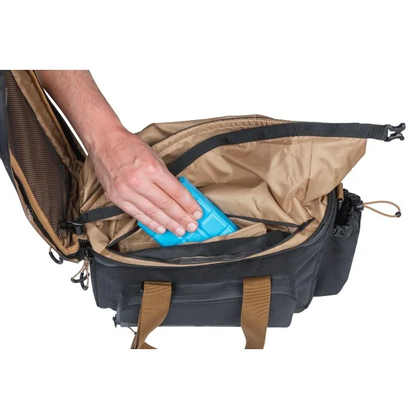 Bagagedragertas Basil Miles XL Pro 9-36 liter 31 x 23 x 20 cm - black slate