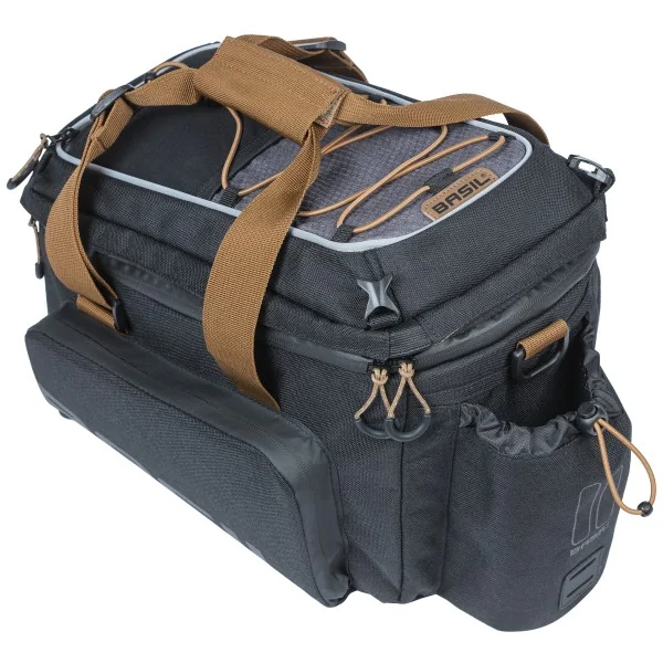Bagagedragertas Basil Miles XL Pro 9-36 liter 31 x 23 x 20 cm - black slate