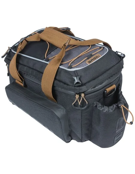 Bagagedragertas Basil Miles XL Pro 9-36 liter 31 x 23 x 20 cm - black slate