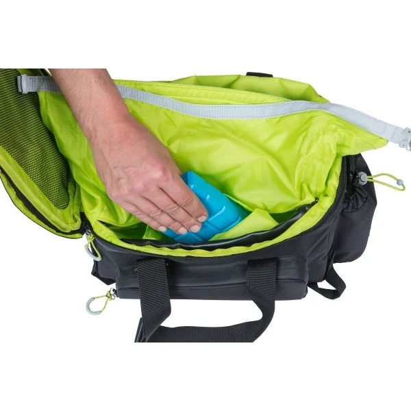 Bagagedragertas Basil Miles XL Pro 9-36 liter - black lime