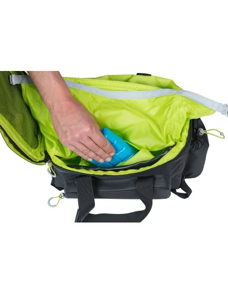 Bagagedragertas Basil Miles XL Pro 9-36 liter - black lime