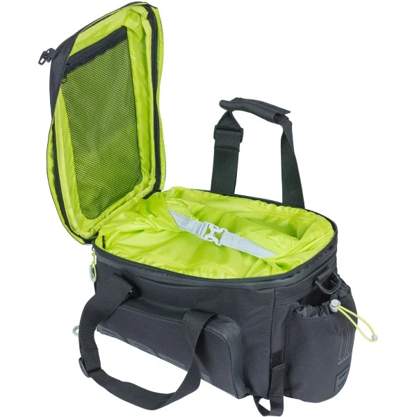 Bagagedragertas Basil Miles XL Pro 9-36 liter - black lime