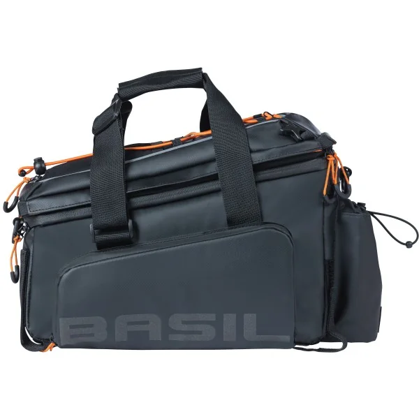 Bagagedragertas Basil Miles Tarpaulin XL Pro 9-36 liter 31 x 23 x 20 cm - black orange