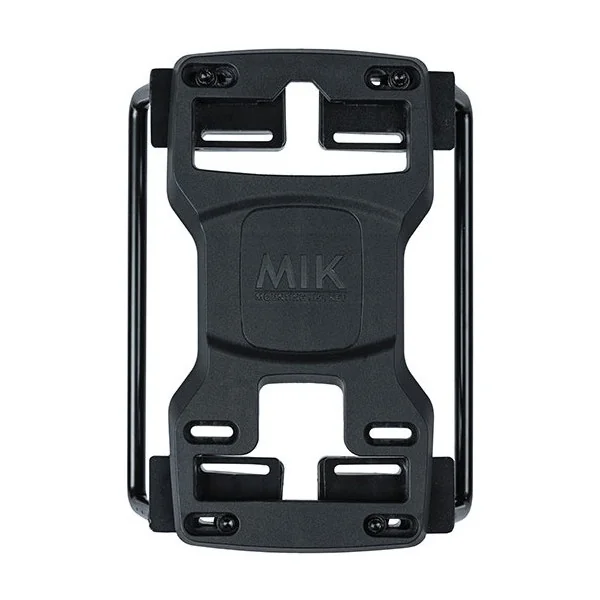 MIK Pannier bag tubes Basil voor MIK bagagedragerplaat - zwart (2 stuks)