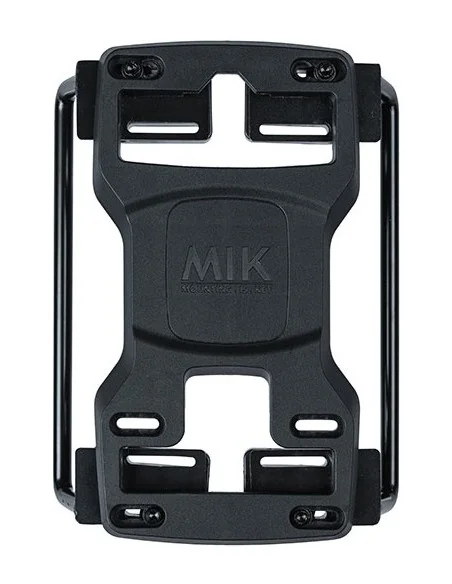 MIK Pannier bag tubes Basil voor MIK bagagedragerplaat - zwart (2 stuks)