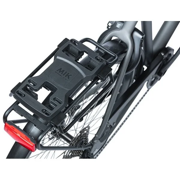 MIK Pannier bag tubes Basil voor MIK bagagedragerplaat - zwart (2 stuks)