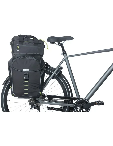 MIK Double Decker Basil voor MIK adapterplaat 25 x 11 x 1 cm - zwart